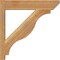 Ekena Millwork Funston Slat Rough Sawn Outlooker, Western Red Cedar, 6"W x 26"D x 26"H OUT06X26X26FST06RWR - alternate 2